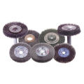 D250-350 Resistant Crimped Ironl Wire Higher Density Polishing Stationary Wheel brush